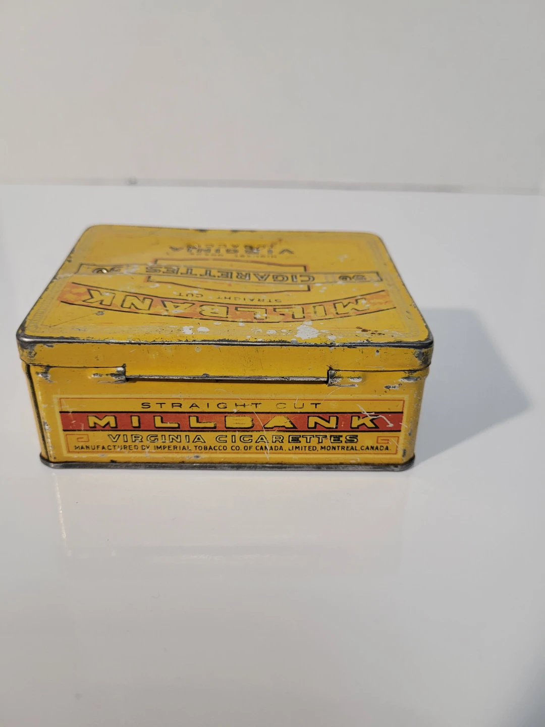 Millbank Virginia Cigarettes Tin - photo 4