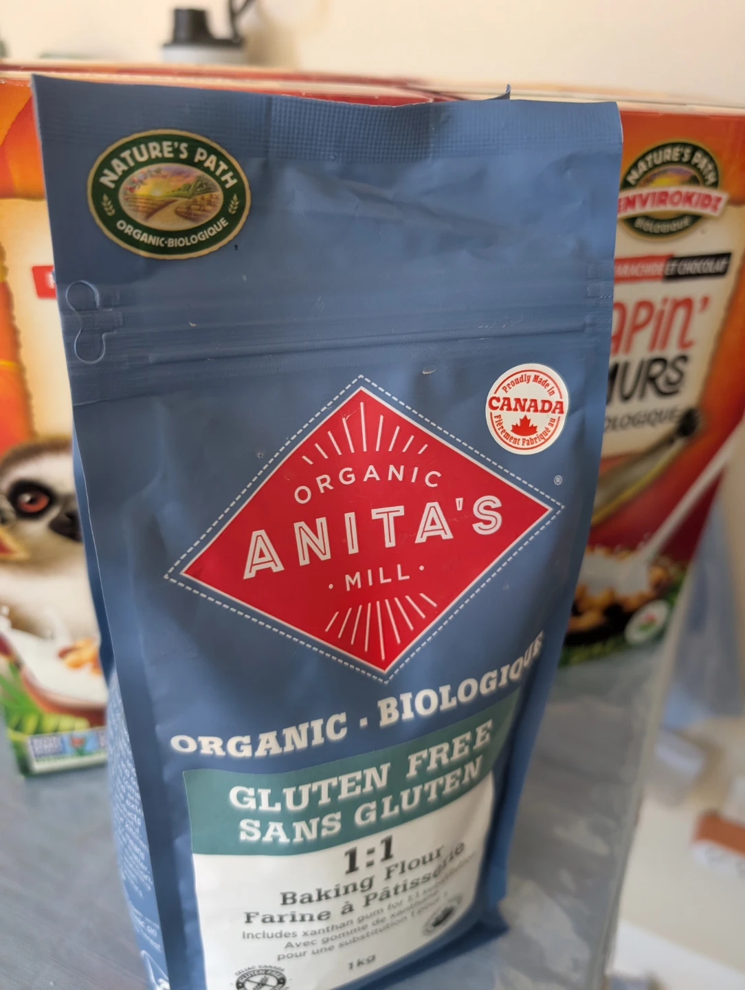 Organic Baking Flour and 4 Leapin Lemur Organic Cereals⚽ - photo 2