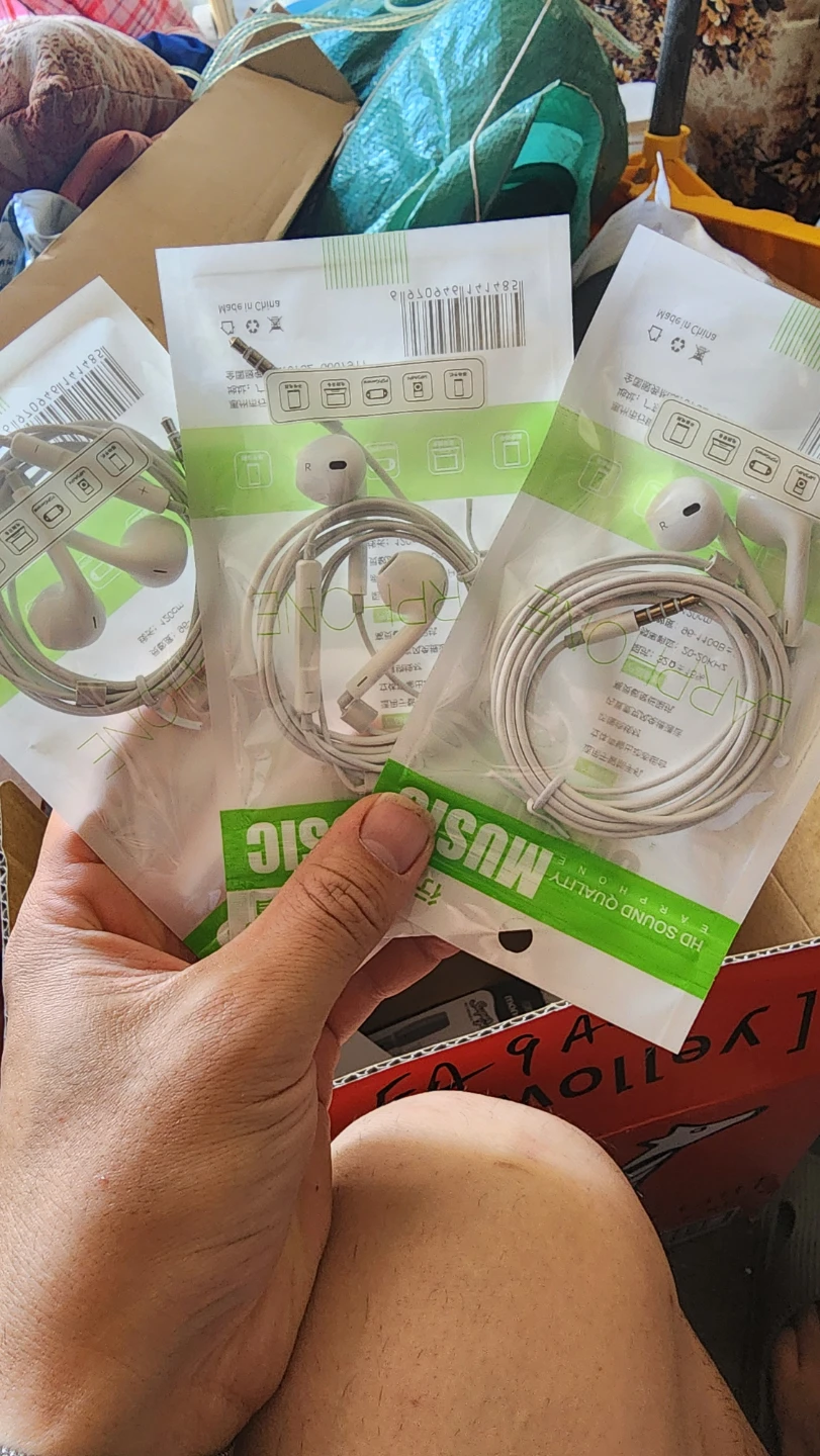 White Earphones