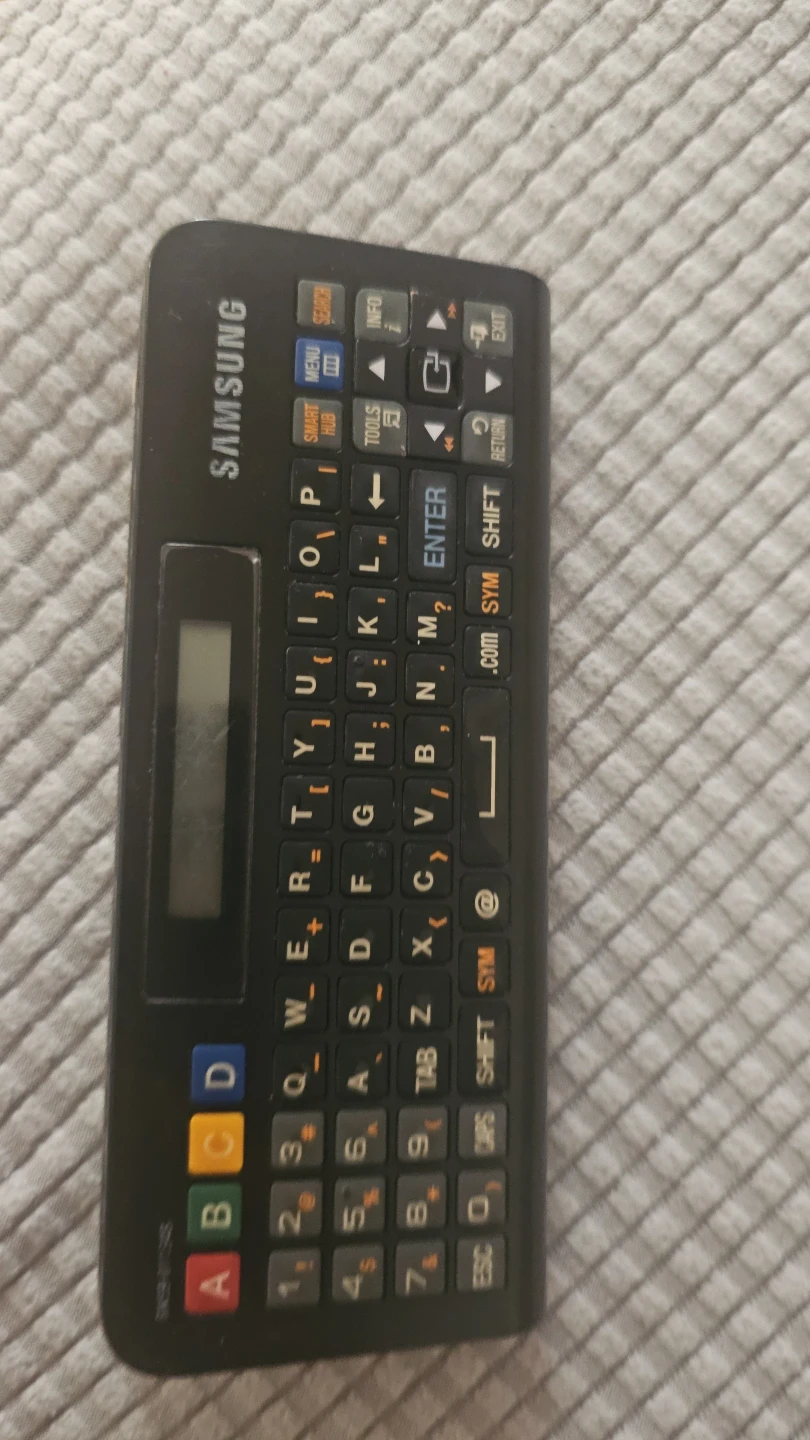 Samsung Remote Control and Mini Keyboard - photo 4