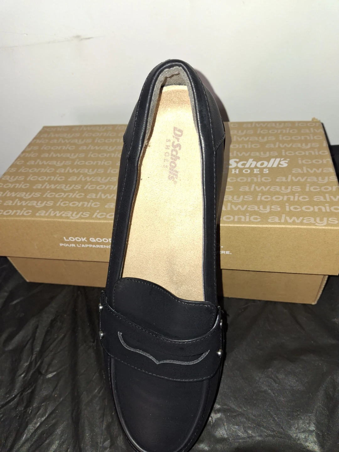 Dr. Scholl's Black Loafer Shoes