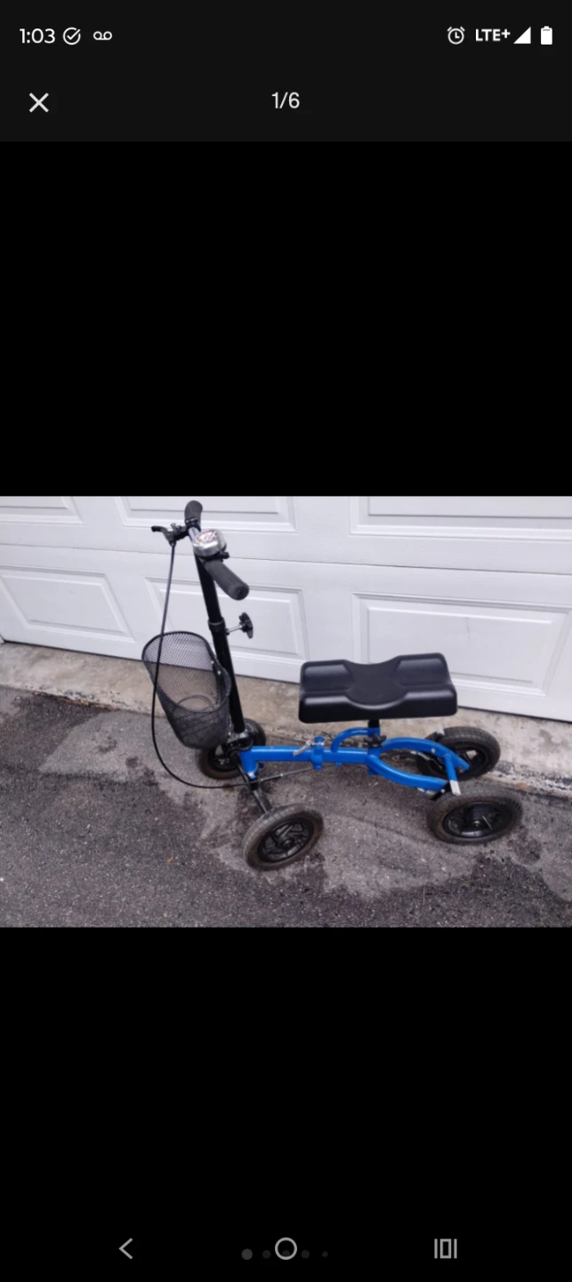 Crutch Alternative Knee Scooter
