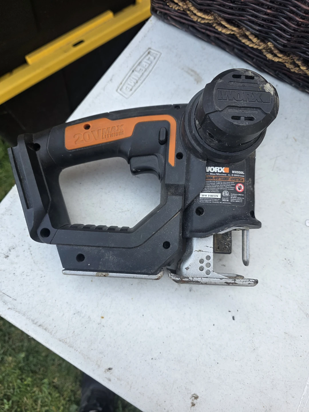WORX WX550L 20V MAX Lithium Cordless Jigsaw