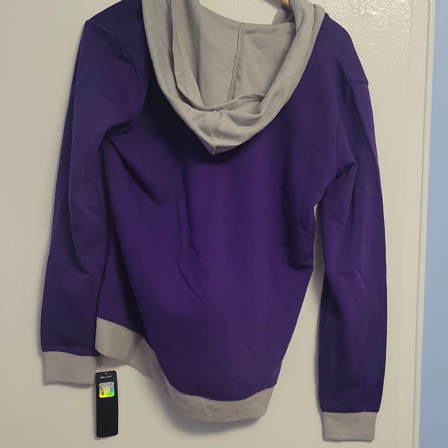 Logo Athletic Baltimore Ravens Zip-Up Hoodie - photo 4