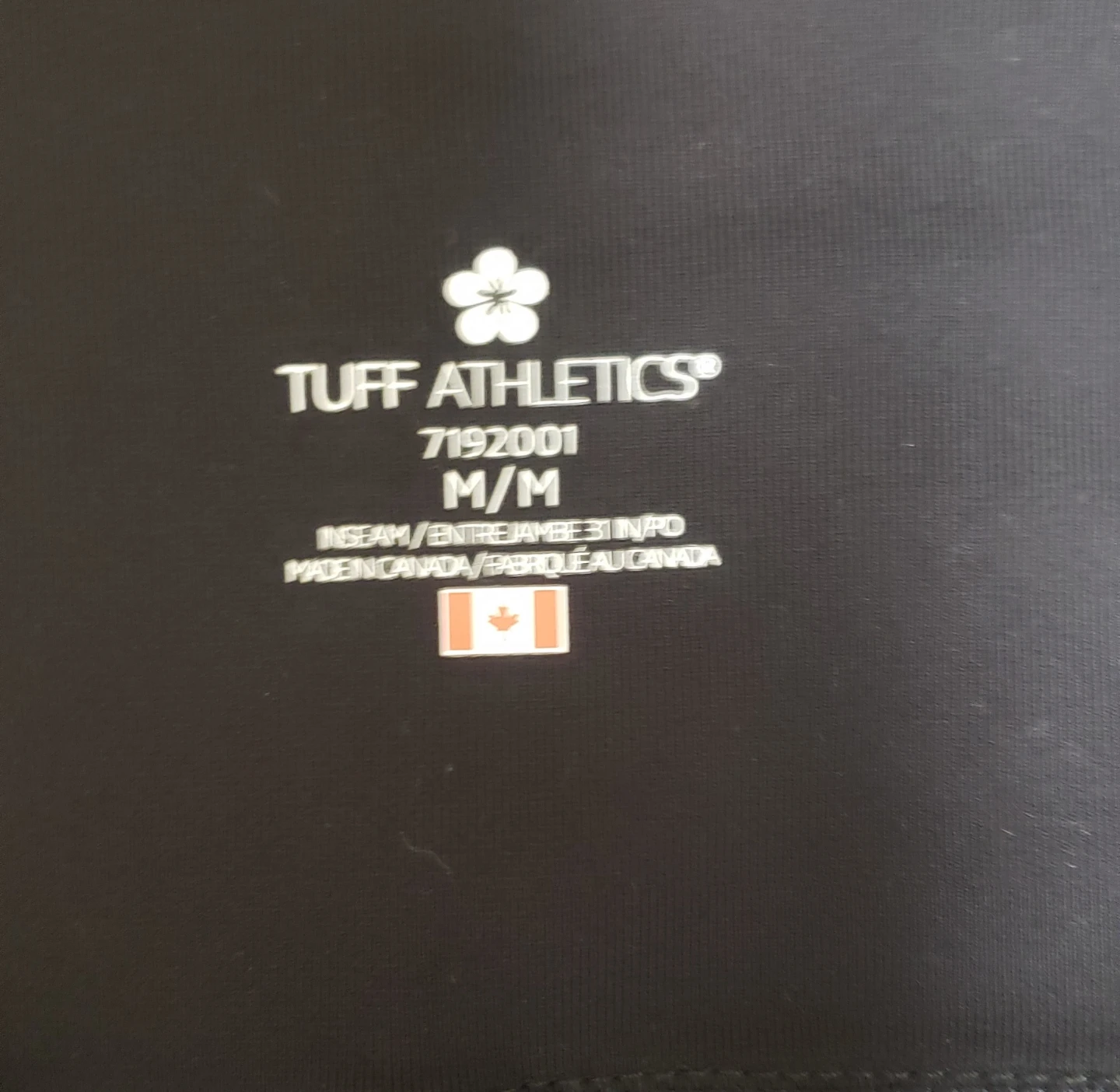 Tuff Athletics Women's Charcoal Grey Workout Pants - Size M - photo 3