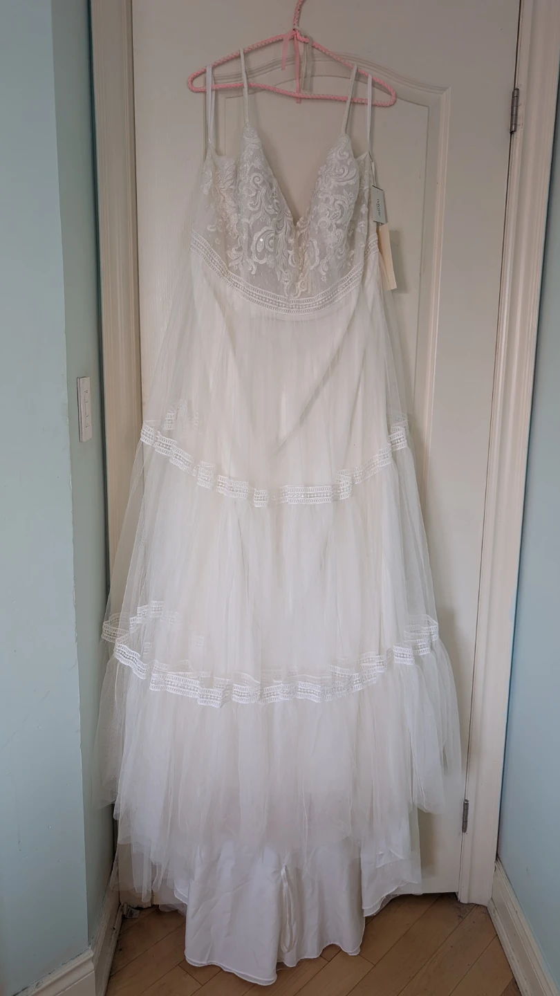 Melissa Sweet Sheer Bod Banded Tulle Dress