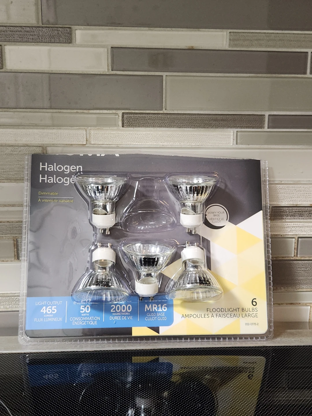 Halogen Floodlight Bulbs - MR16 (6 Pack)