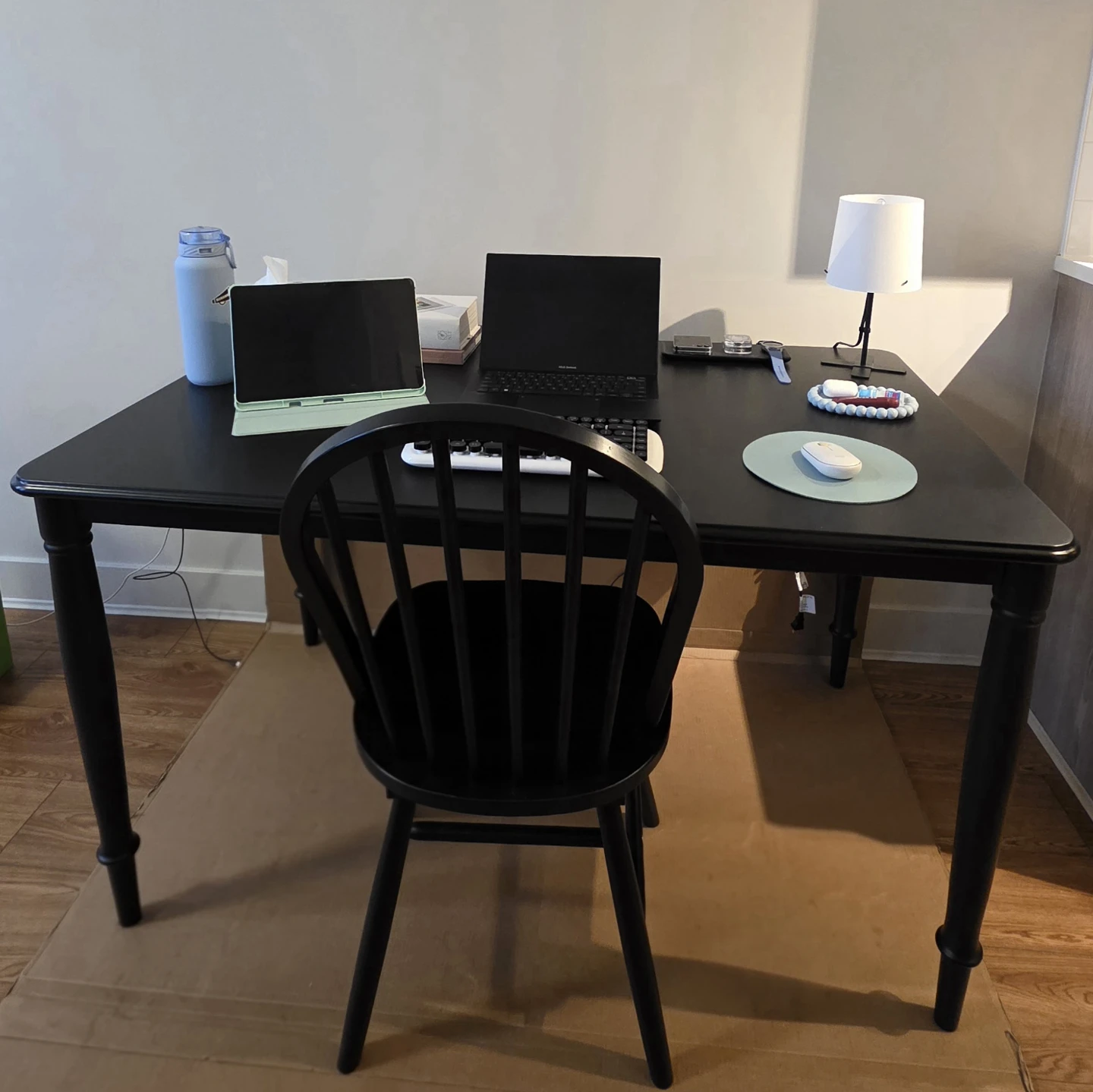 [MOVING SALE] IKEA DANDERYD Black Desk / Multipurpose Table - photo 2