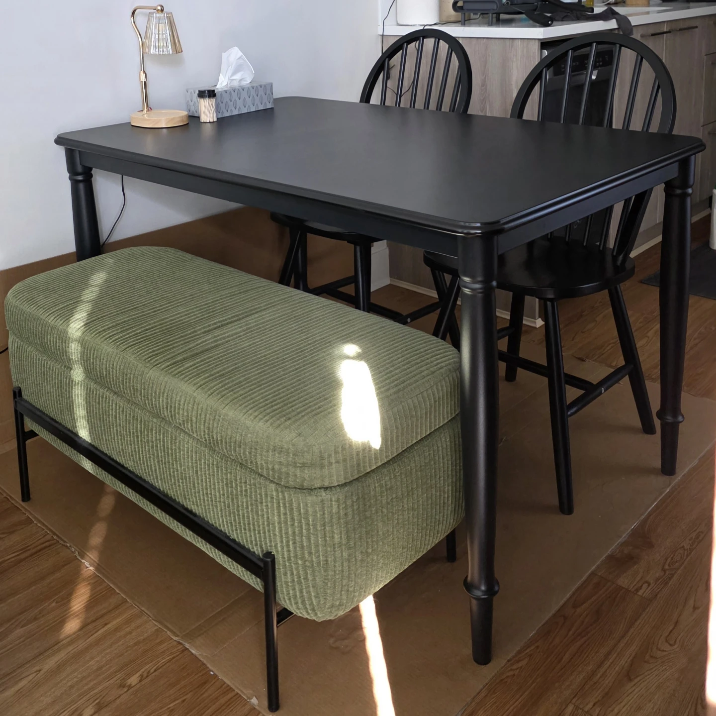 [MOVING SALE] IKEA DANDERYD Black Desk / Multipurpose Table - photo 3