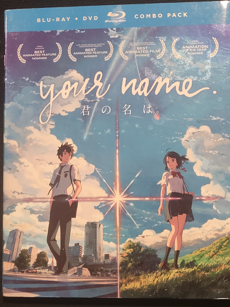 Your Name. Blu-Ray + DVD Combo Pack