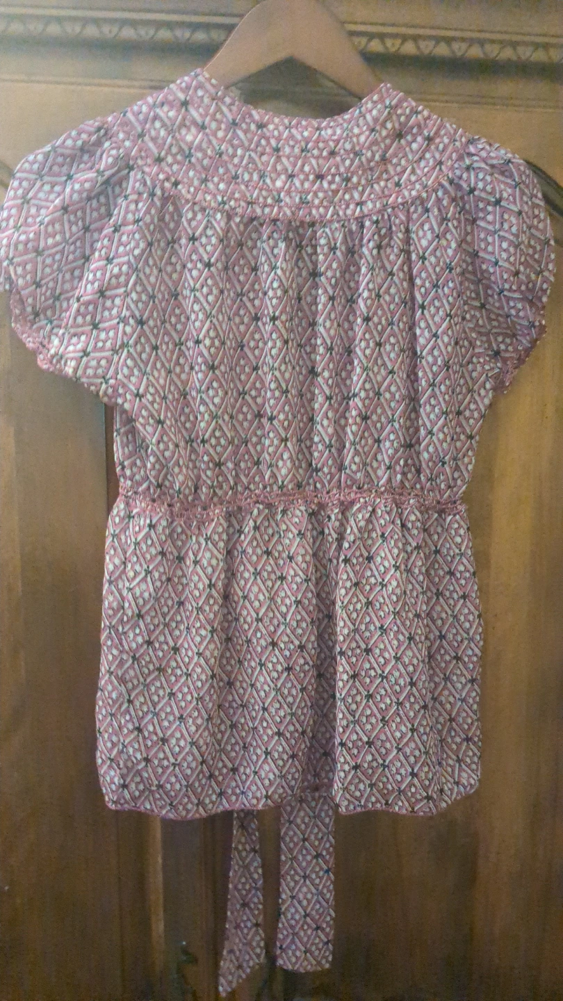 Max Studio Petite Pink Patterned Blouse - LP - photo 3
