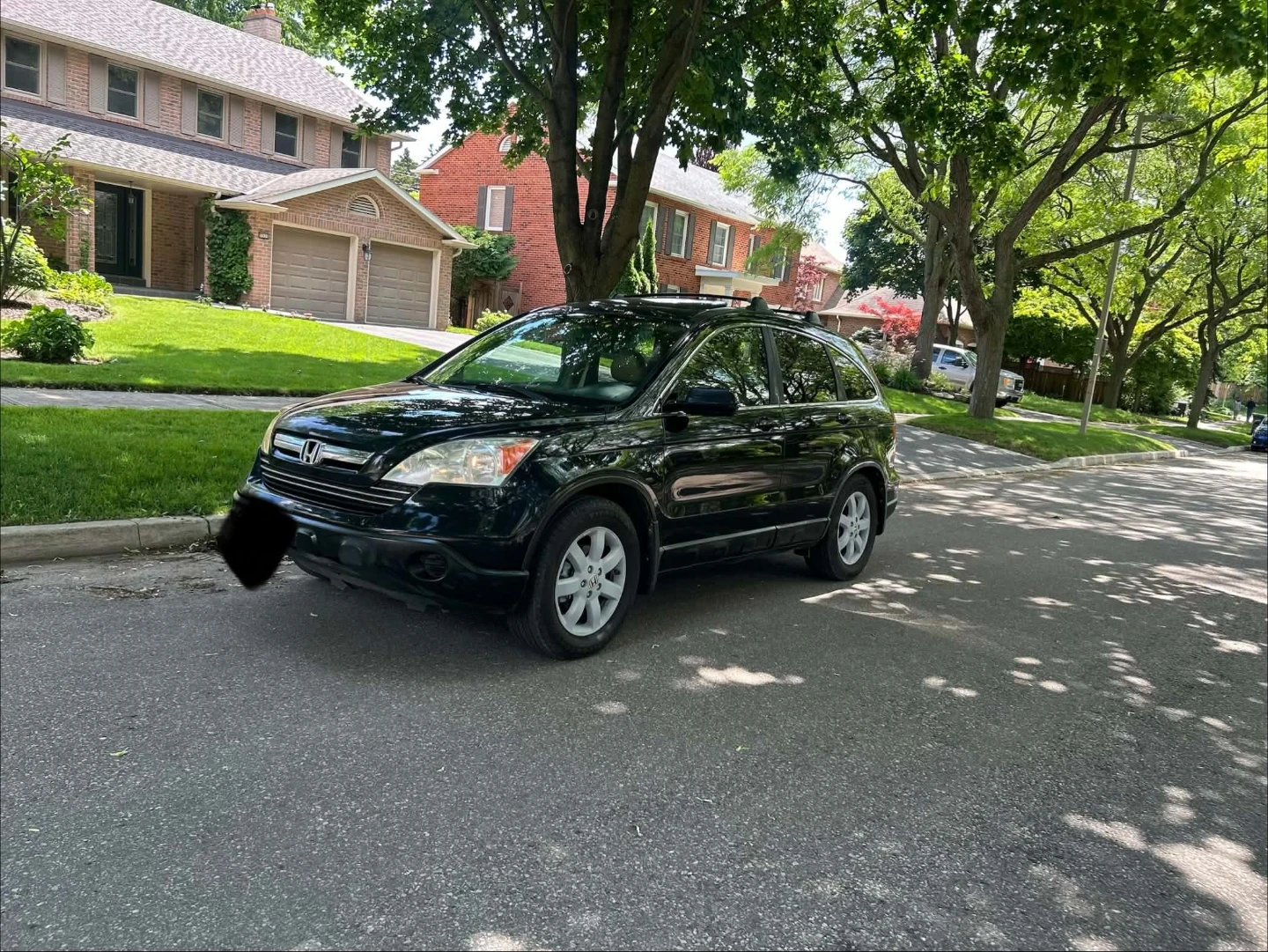 Black Honda CR-V