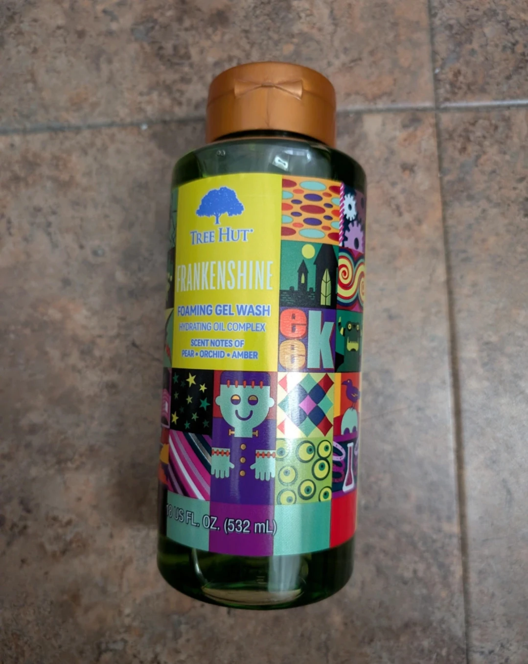 Brand New Tree Hut Frankenshine Foaming Gel Wash 532ml
