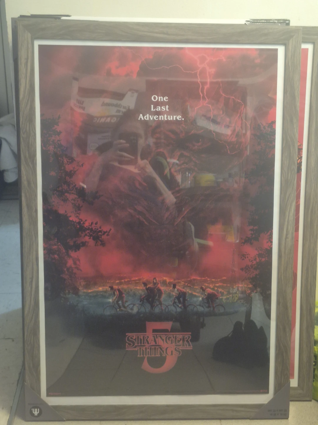 24"x36" Stranger Things Season 5 poster