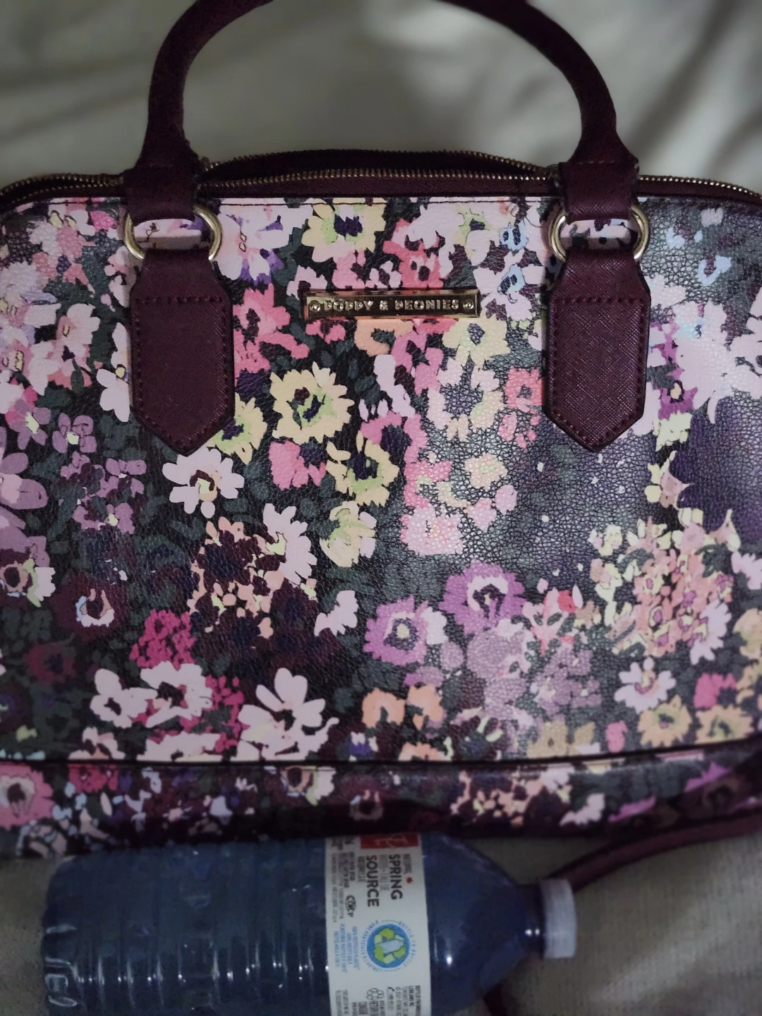 Poppy & Peonies Floral Satchel Bag - photo 2