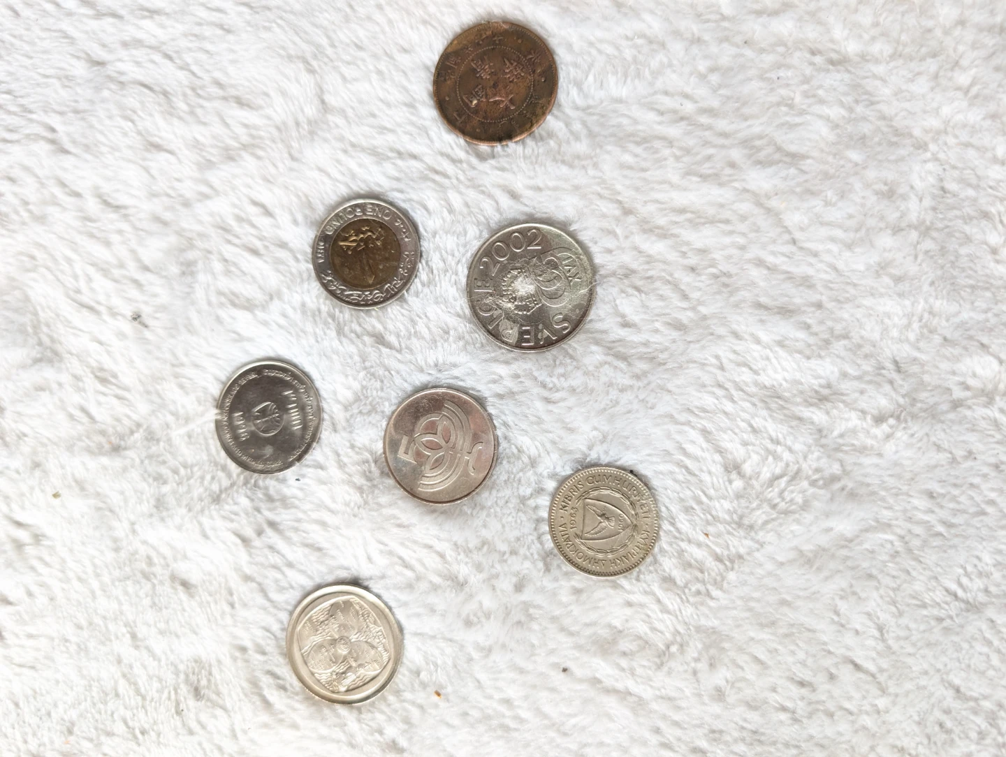 ⚽Collection of assorted foreign coins - photo 3