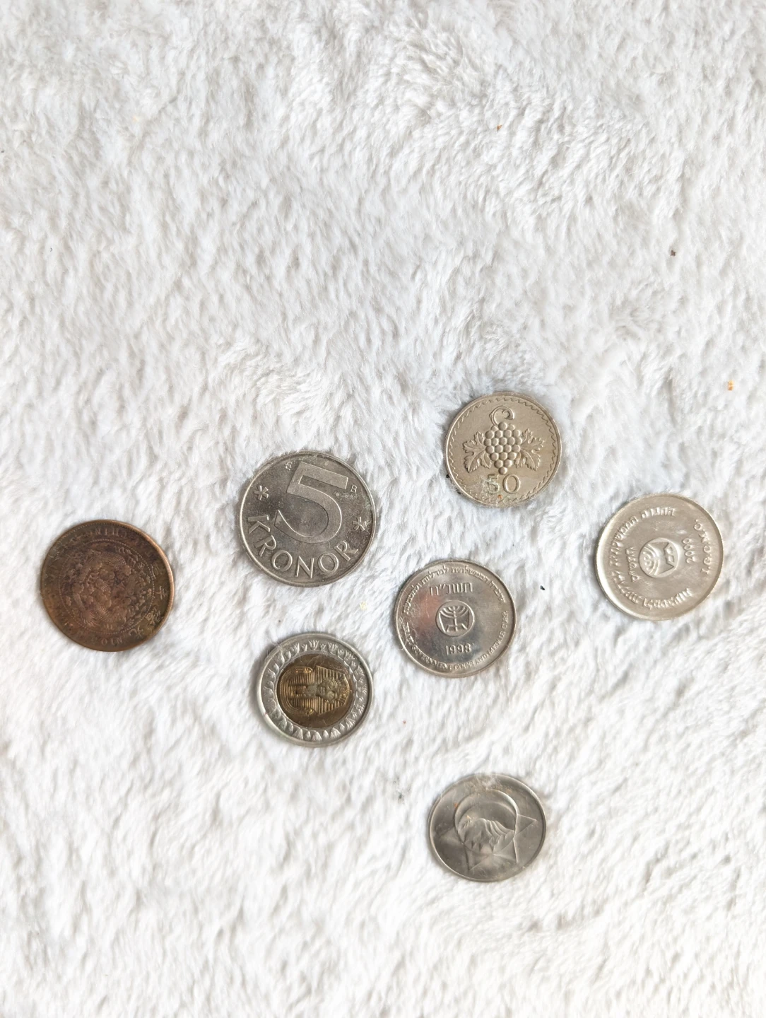 ⚽Collection of assorted foreign coins - photo 5