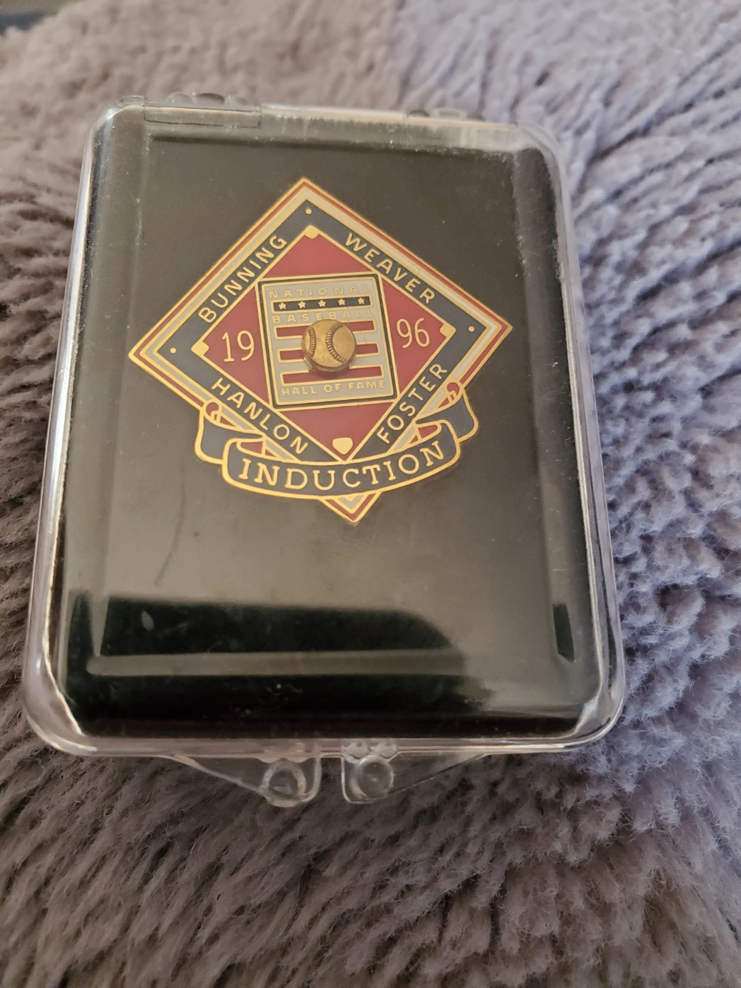 Baseball Hall of Fame Induction Press Pin ⚽ - photo 2