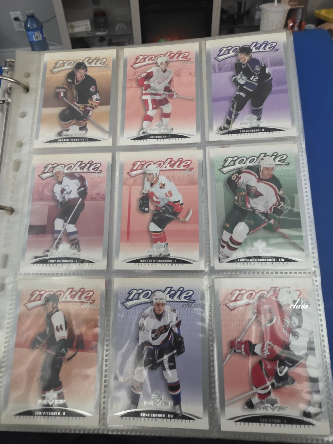 Collection of Upper Deck Hockey Cards