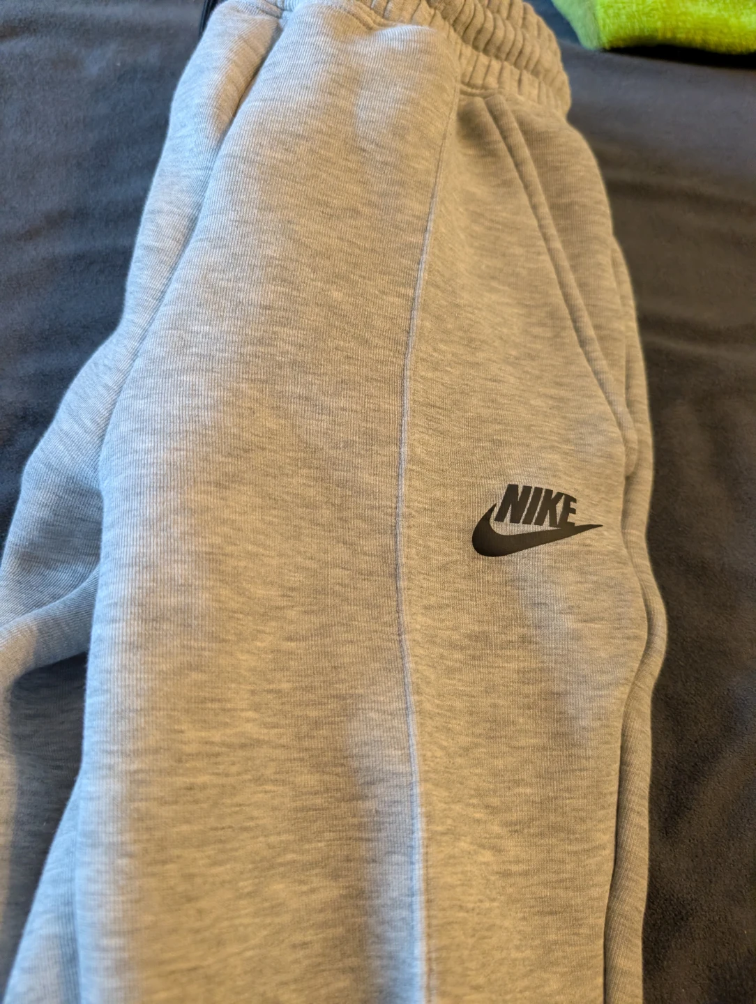 small kids Nike Black Cap and Grey Joggers Pants Set