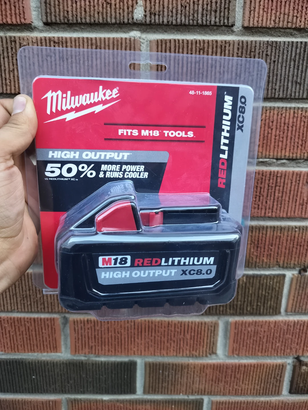 Milwaukee M18 REDLITHIUM XC8.0 Battery