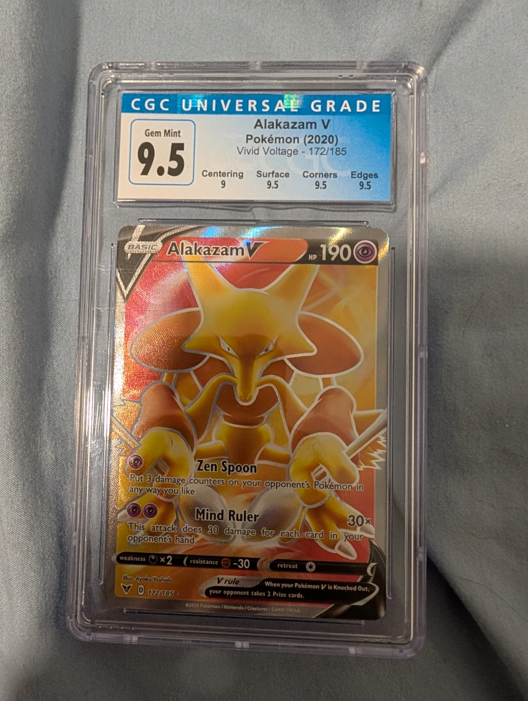 Alakazam v cgc 9.5