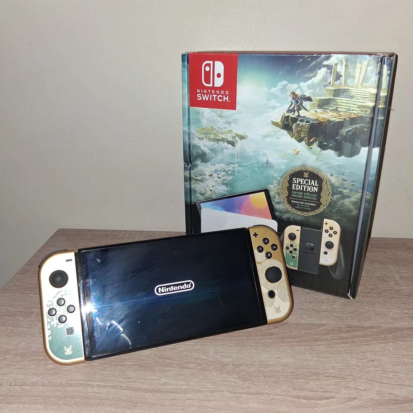 Nintendo Switch OLED Zelda Bundle – Complete Setup