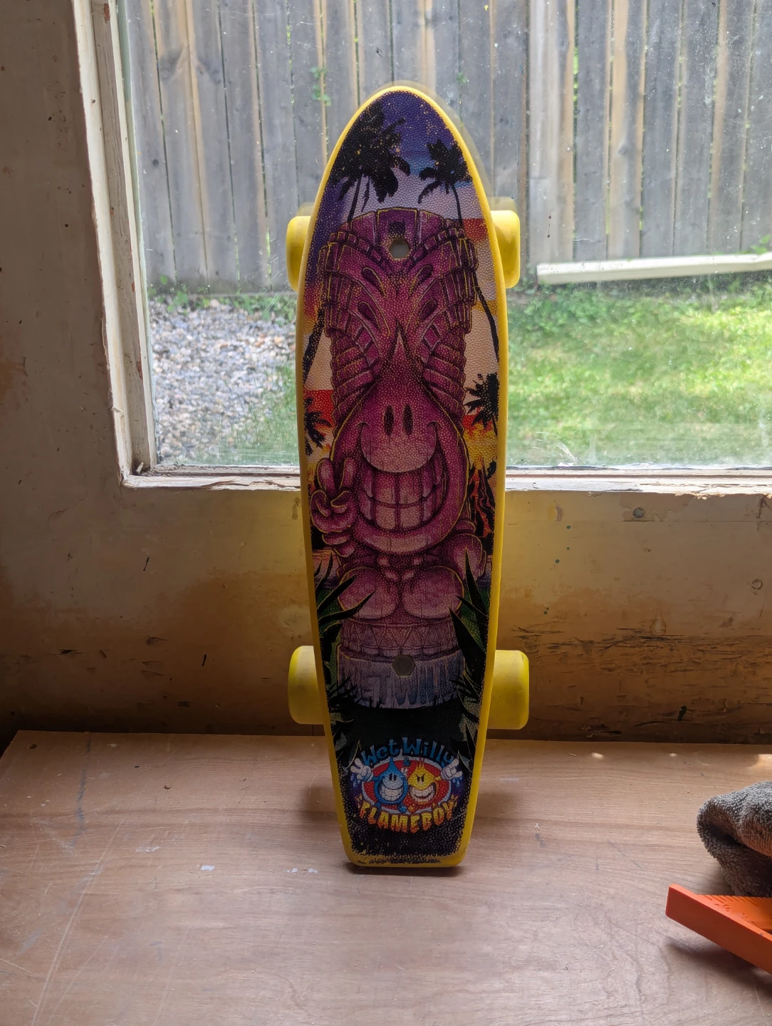 Wet Willy Flameboy Pencil Skateboard