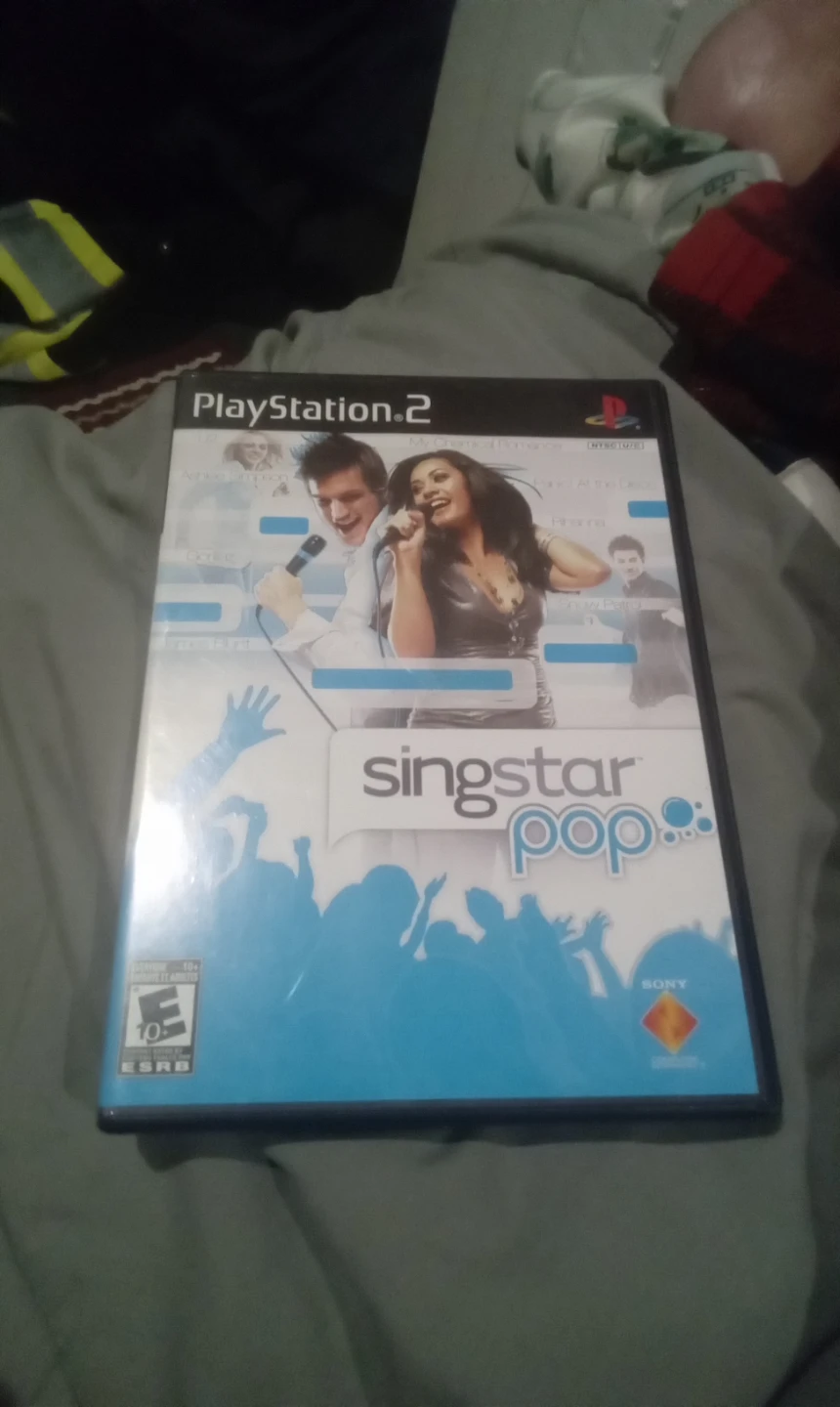 PlayStation 2 Games Bundle: Singstar Pop, AC/DC Live Track Pack,