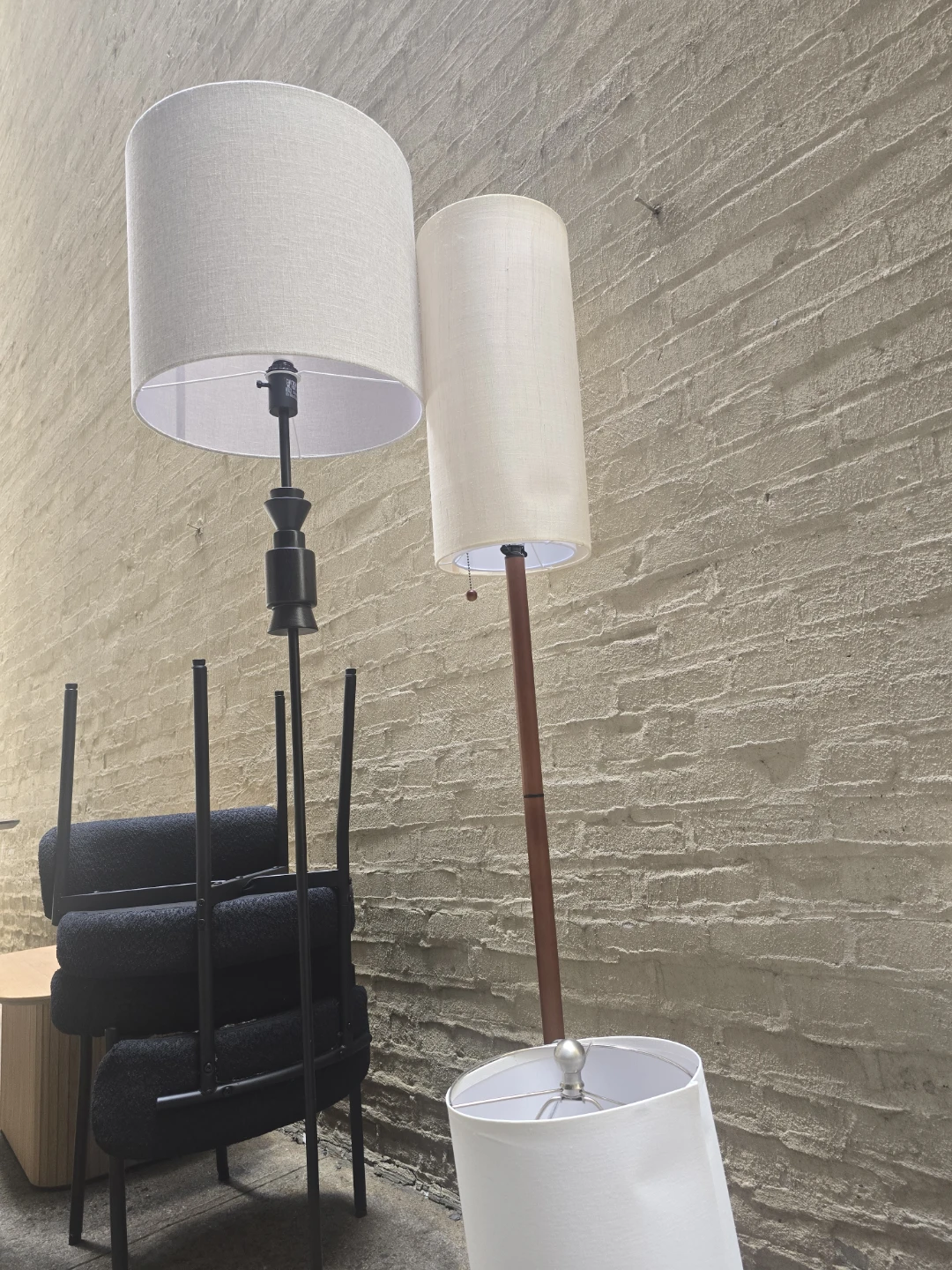 Floor Lamps with Fabric Shades - photo 2