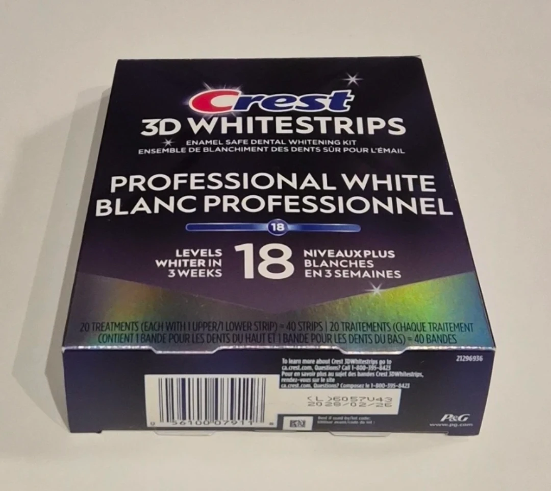 Crest 3D Whitestrips Professional White