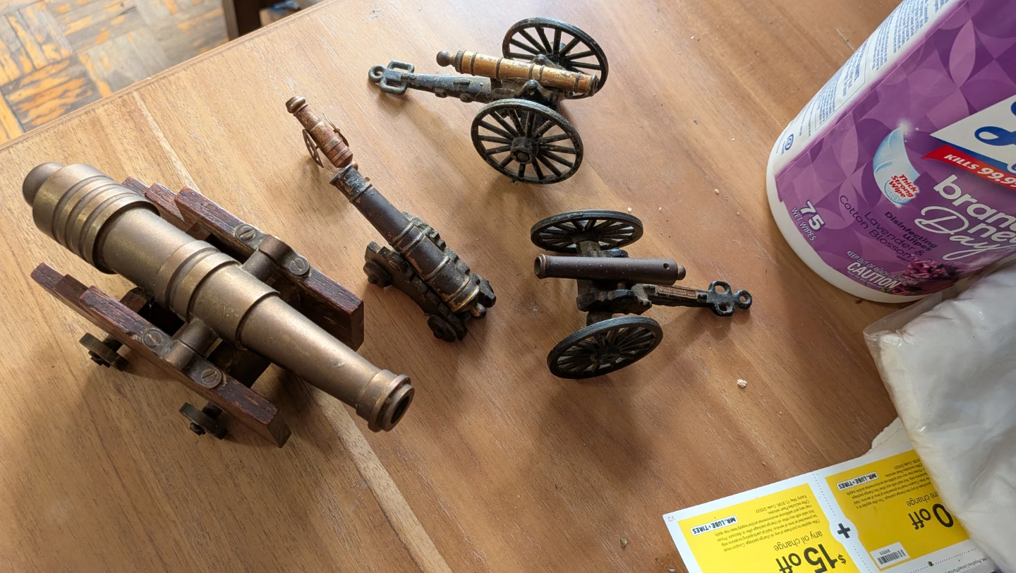 Collection of Miniature Cannons - photo 3