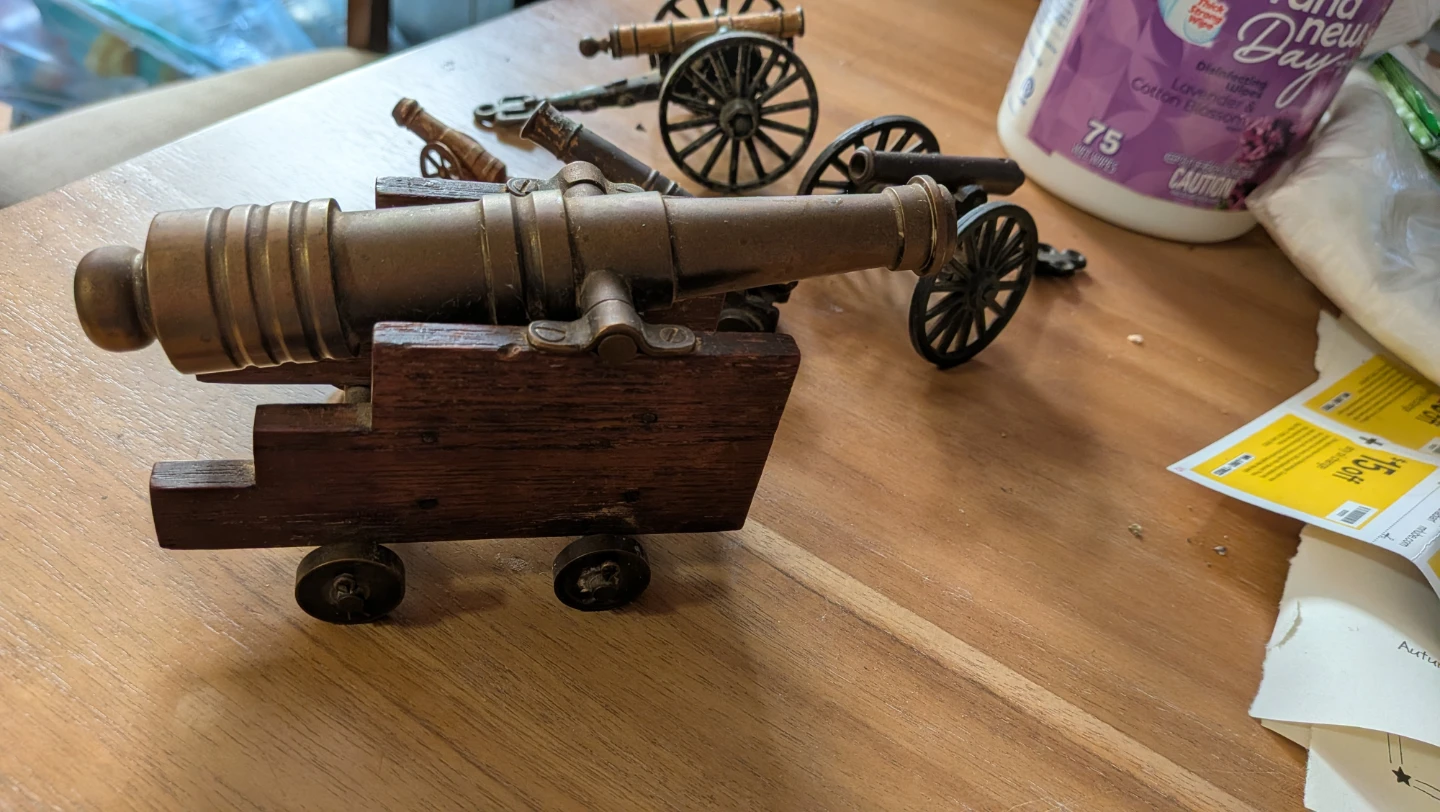 Collection of Miniature Cannons - photo 4