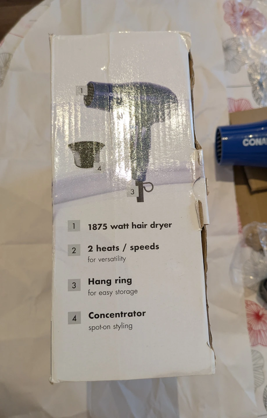 Conair 1875 Watt Hair Dryer with Concentrator - photo 5