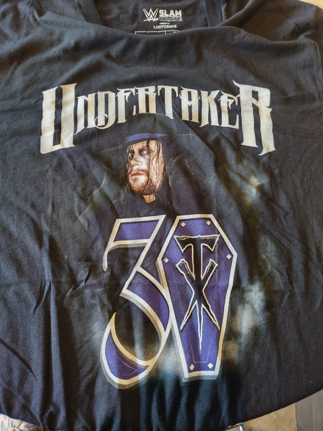Undertaker 30th Anniversary WWE Slam Crate T-Shirt 3XL