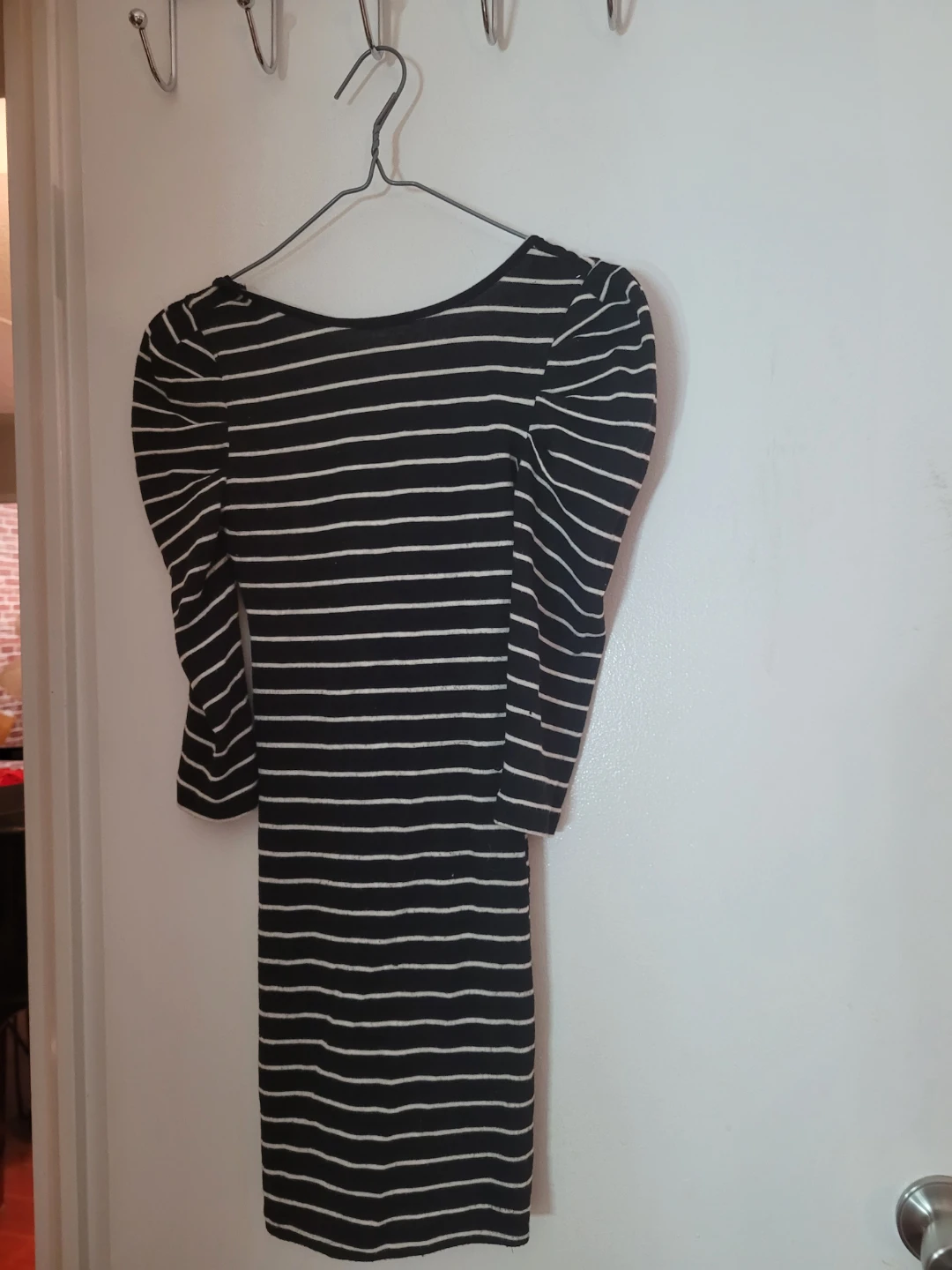 Striped Dress open back