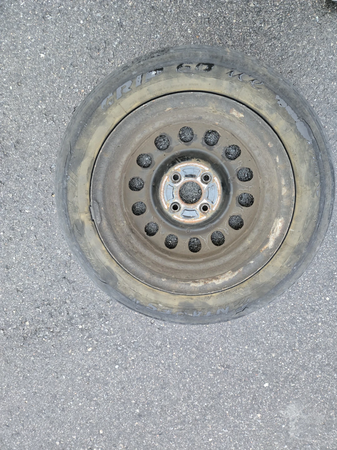 2 Tire Rims "14" inch from (175,65,R14) - photo 3