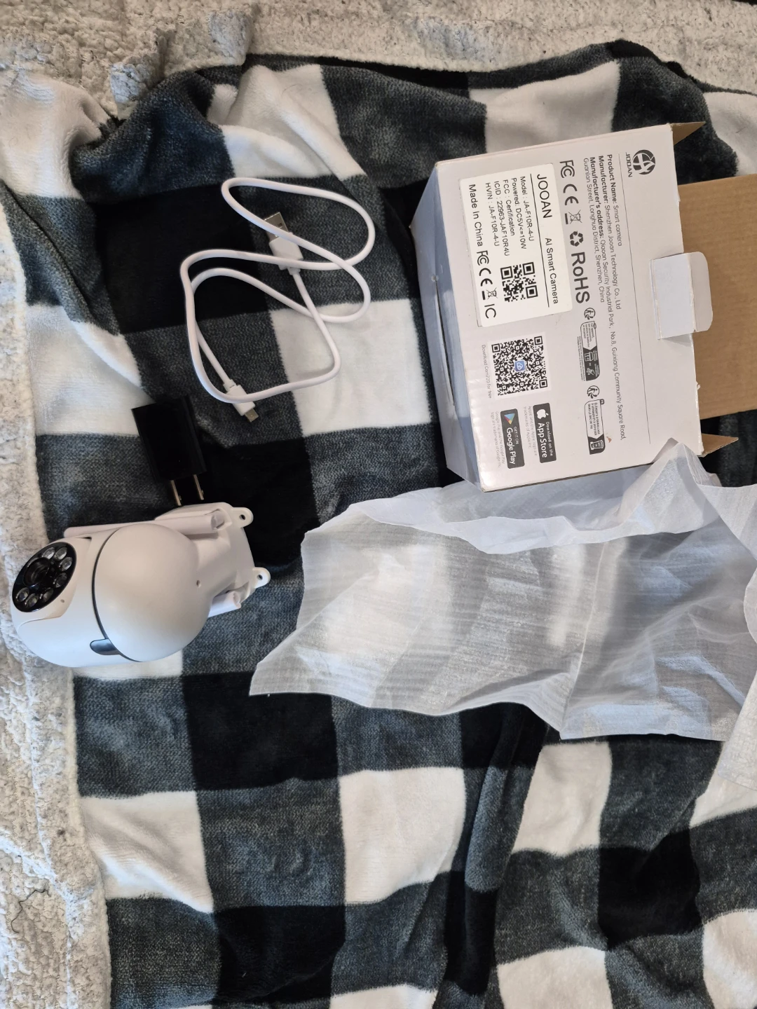JOOAN Smart AI Camera JA-F10R-4-U