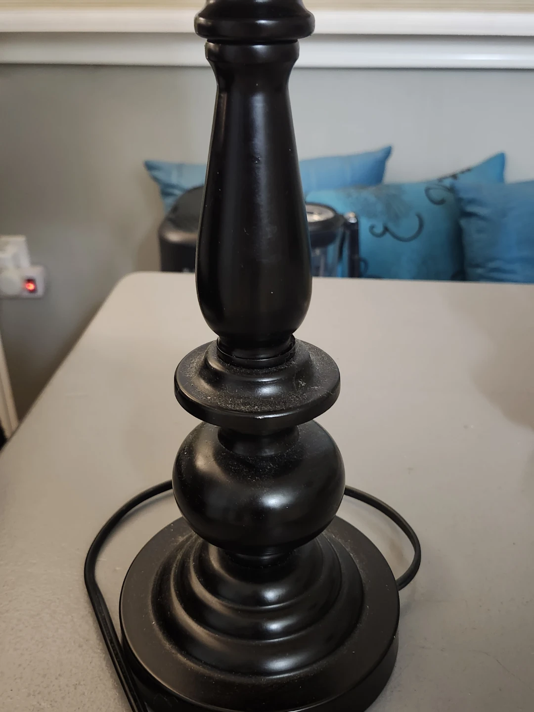 Accent Lamp with Tan Shade - photo 3