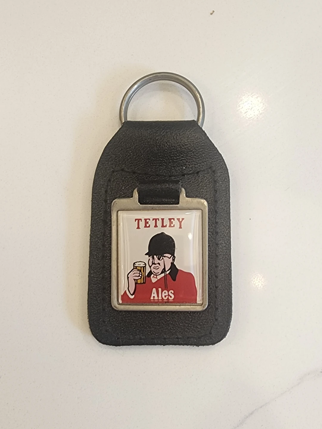 Vintage Tetley Ales Keychain