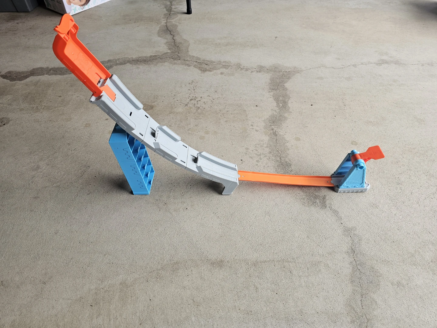 Hot Wheels Toy Car Track Set Hill Climb Champion