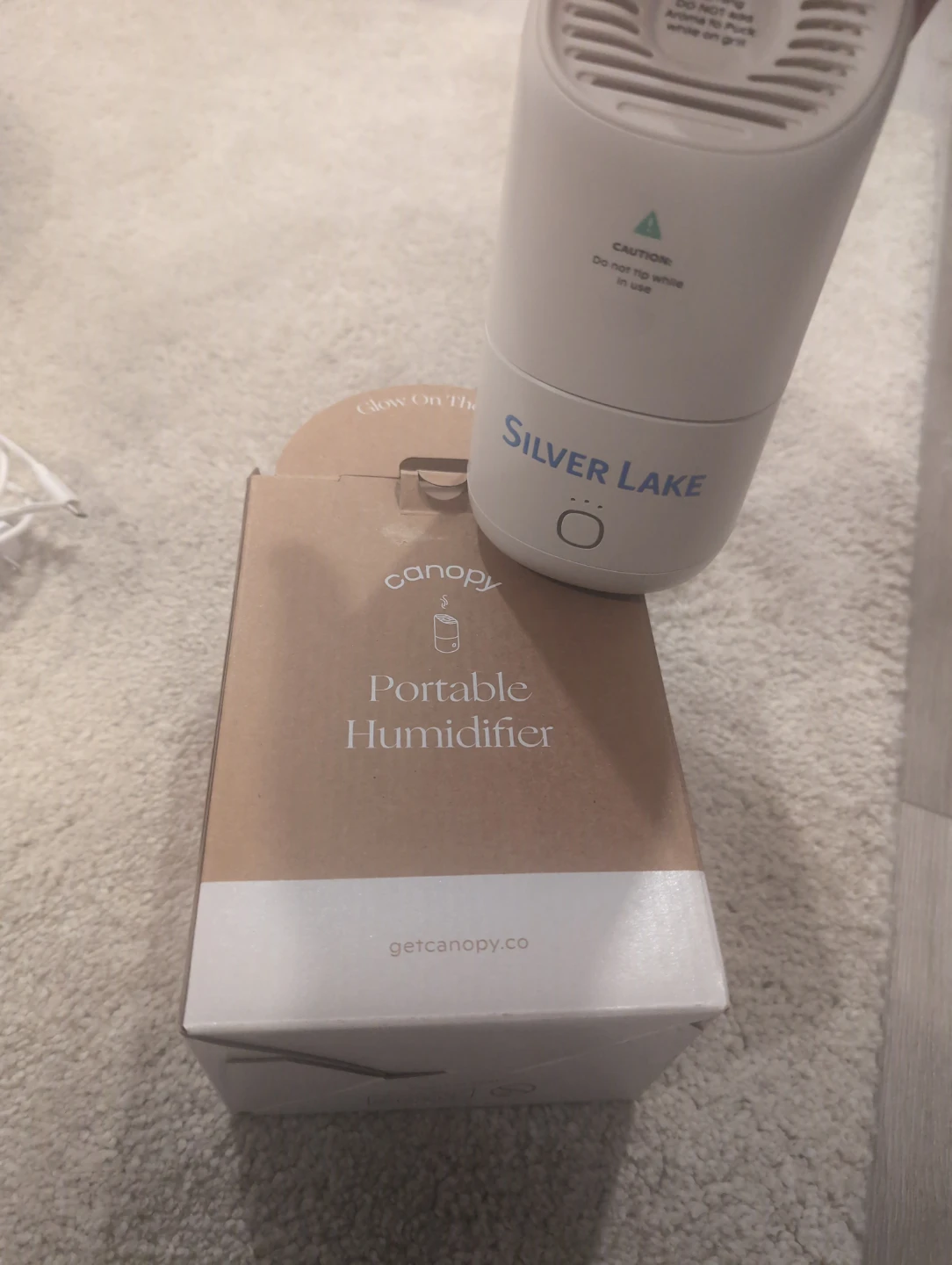Canopy Portable Humidifier - Silver Lake
