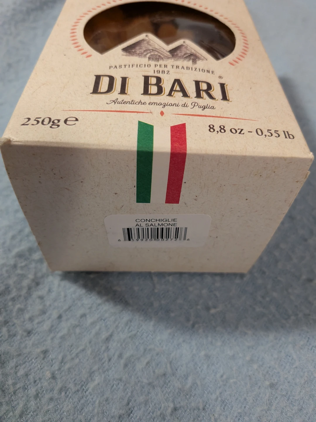 Free  Di Bari Conchiglie Al Salmone Pasta - 250g ⚽ - photo 2