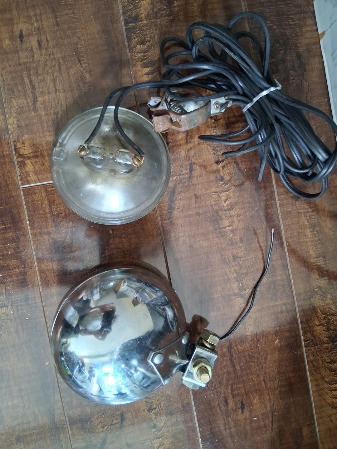 Vintage Spotlights Set in good working condition - photo 2