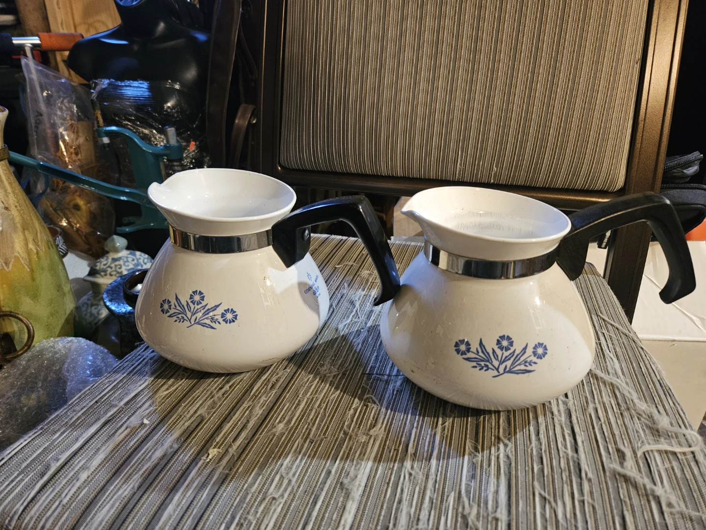 CorningWare Cornflower Blue Coffee Pot - photo 2