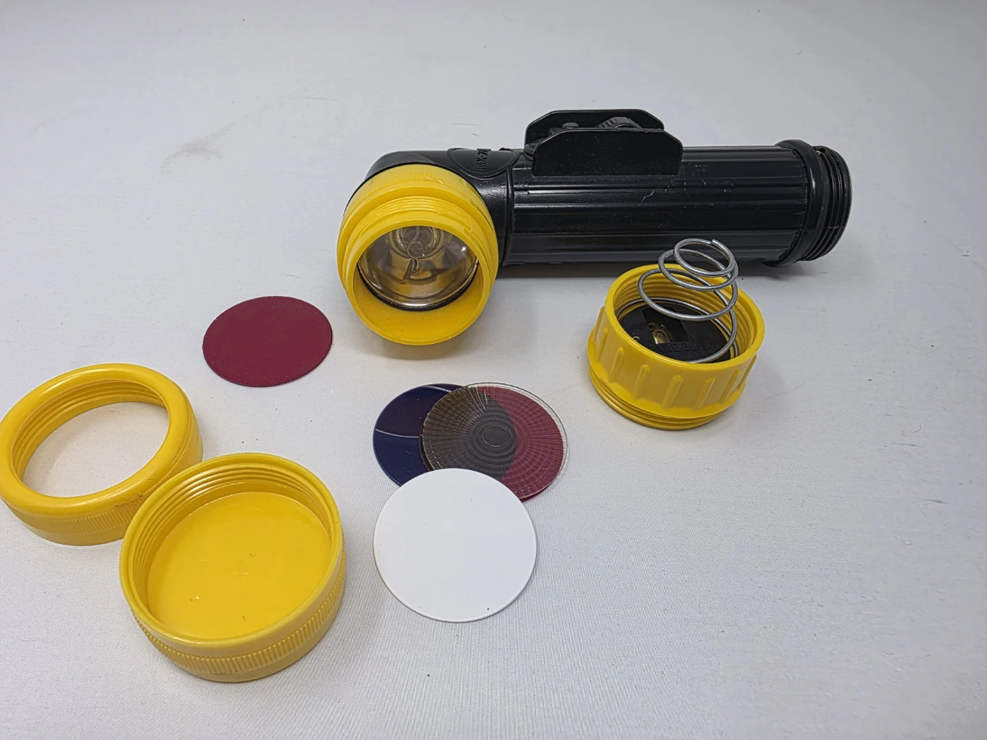 Fulton MX-22/U Right Angle Flashlight with Color Lenses ⚽️ - photo 3