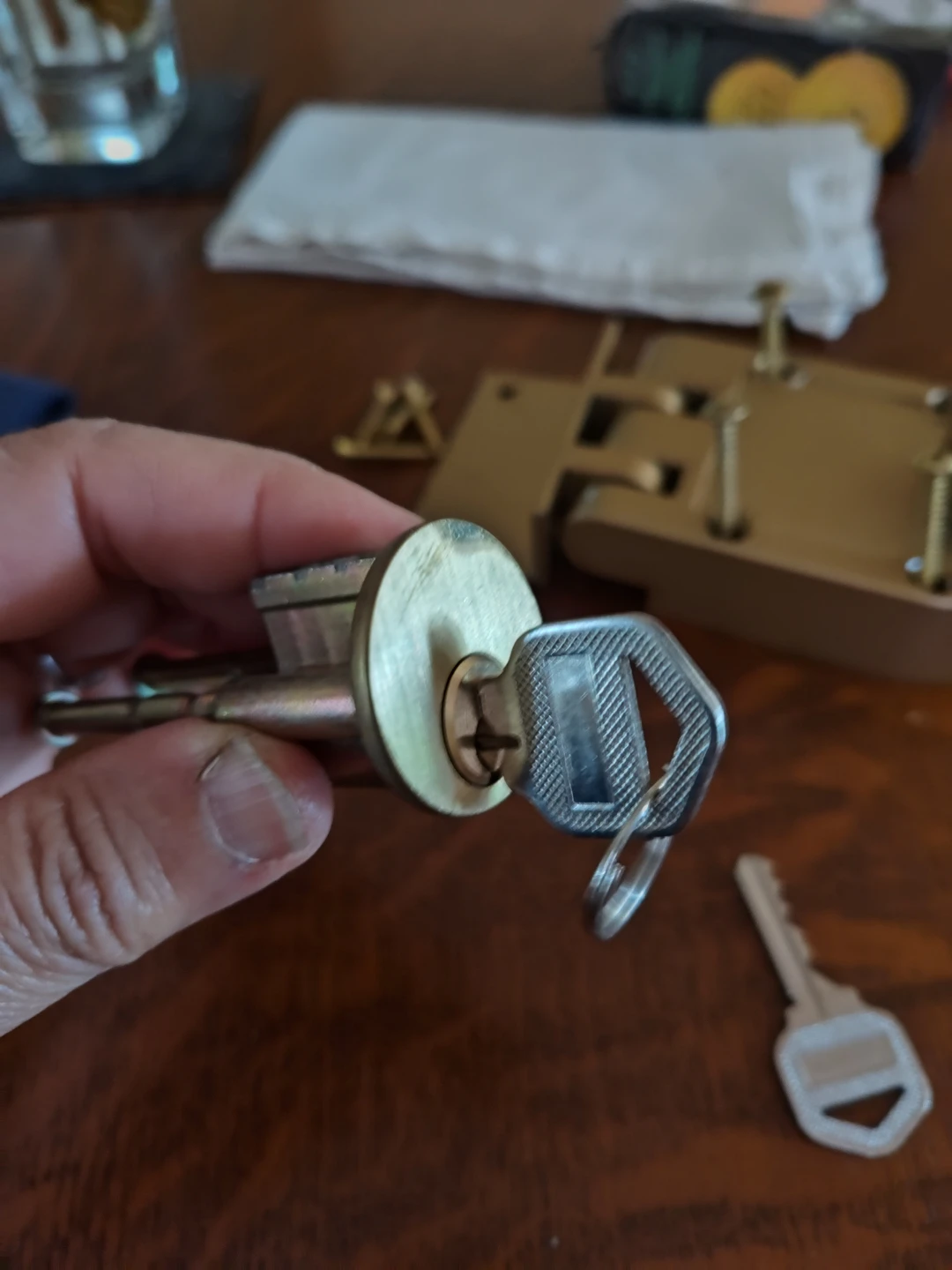 Prime-Line Jimmy-Proof Deadbolt Lock - photo 2