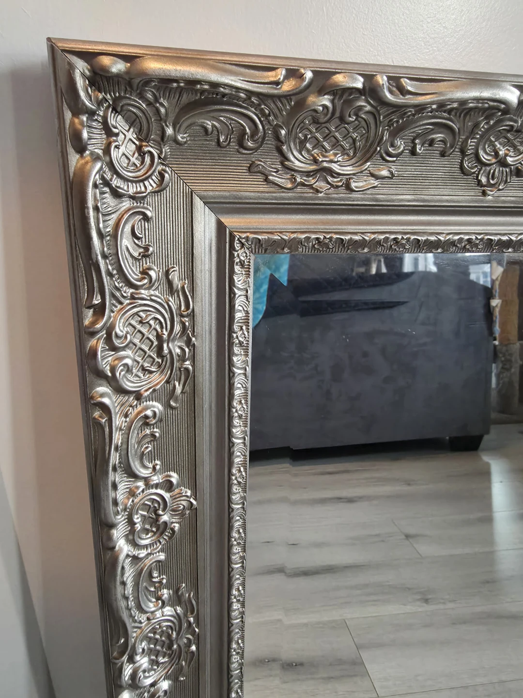 Silver Wall Mirror