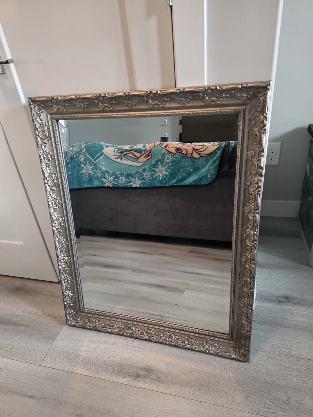 Silver Wall Mirror - photo 2