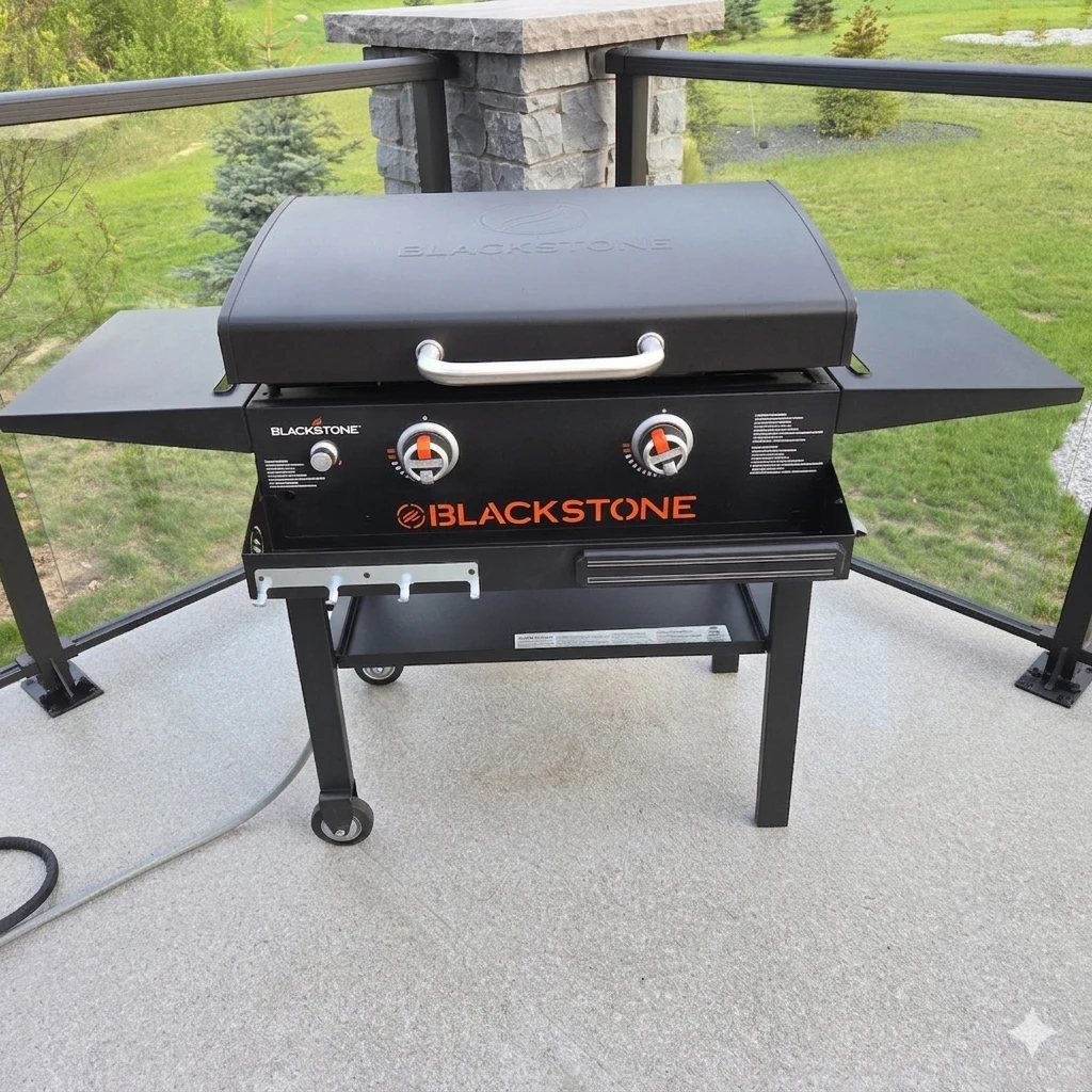 Blackstone 28" 2-Burner Griddle with Hood – NATURAL GAS - photo 3